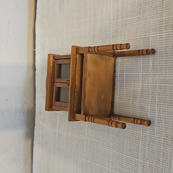 Miniature Wood Secretary Desk - Picture 5 of 8